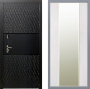 Дверь Заводские двери Тефлон Зеркало Макси Белый матовый 860х2050 мм