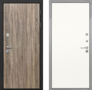 Дверь Интекрон (INTECRON) Гектор Дуб Турин Гладкая Слоновая кость 860х2050 мм