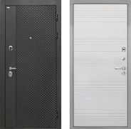 Дверь Интекрон (INTECRON) Олимпия Black 4К ФЛ-316 Белый ясень