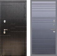 Дверь Рекс (REX) 20 Line Силк титан 860х2050 мм